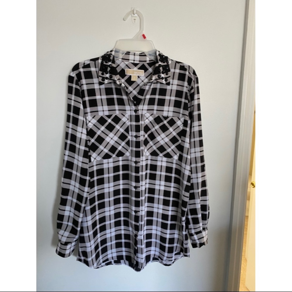 Michael Kors Plaid Tunic